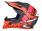 Hjälm Motocross SWAPS S818 svart / röd matt - L (59-60)