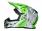 Hjälm Motocross Trendy T-902 Dreamstar vit / grön - Strl L (59-60)