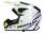 Hjälm Motocross Doppler Off-Road vit / gul / svart - XL (61-62)