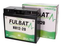 Batteri Fulbat NH12-20, NH12-18, 51913 GEL för gräsklippare och trädgådsmaskiner