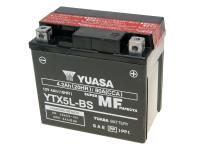 Batteri Yuasa YTX5L-BS DRY MF underhållsfritt