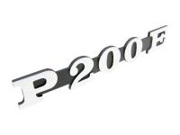Emblem "P200E" till Vespa P 200 E