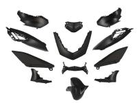 Fairing kit svart matt 12-delar för Yamaha N-Max 125, 155i 2021-