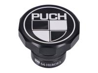 Tanklock 66Heroes Aluminium svart med Puch-Logo Puch Maxi S, N
