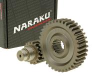 Slutväxel sekundär Naraku Racing 16/37 +25% till GY6 125/150cc 152/157QMI