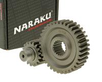Slutväxel sekundär Naraku Racing 17/36 +31% till GY6 125/150cc 152/157QMI
