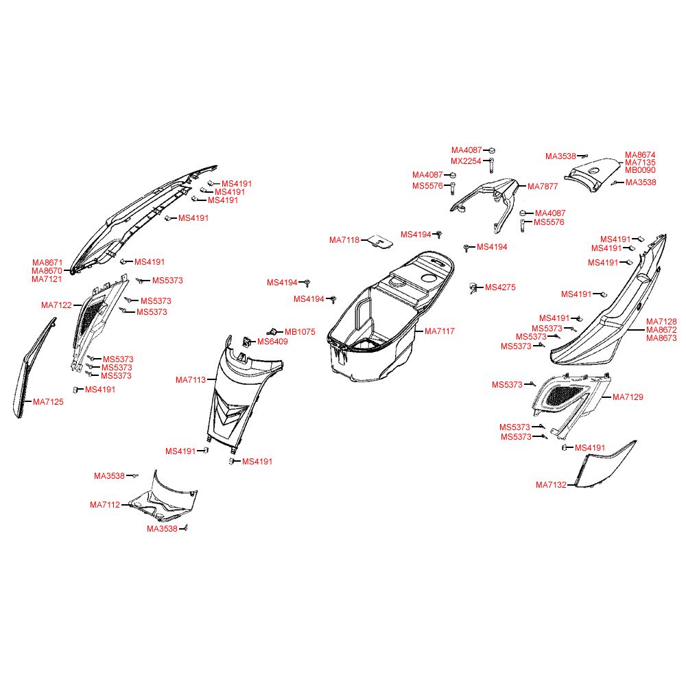 F12 Bakkåpor & hjälmlåda